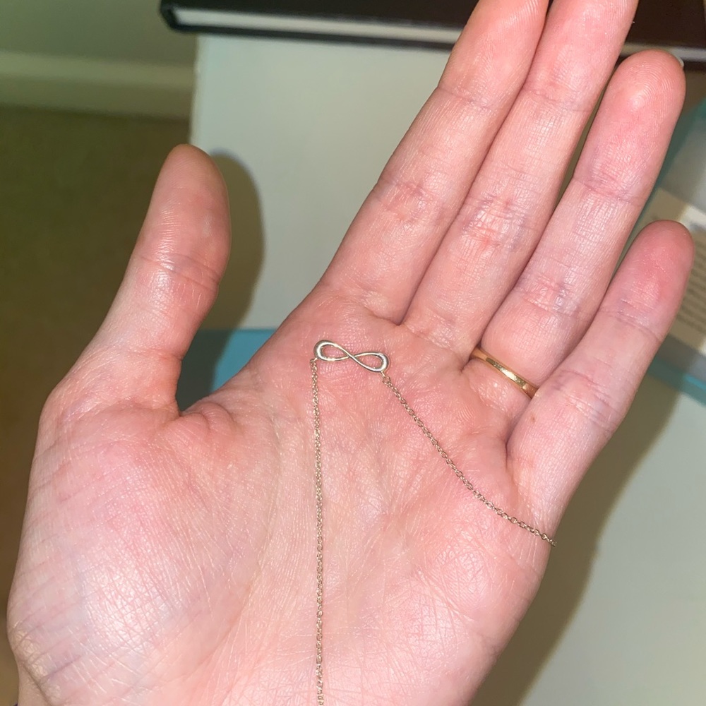 Tiffany Infinity Necklace in Sterling Silver